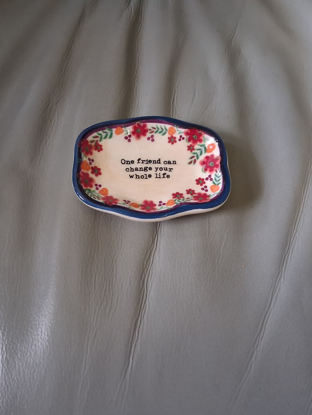 Natural Life Small Artisan Trinket Dish